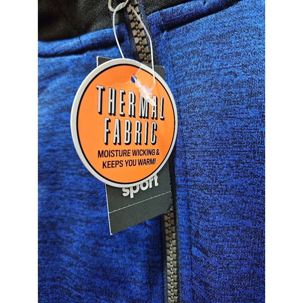 The Children's Place Sport Jacket Boys 5/6 Blue Black New